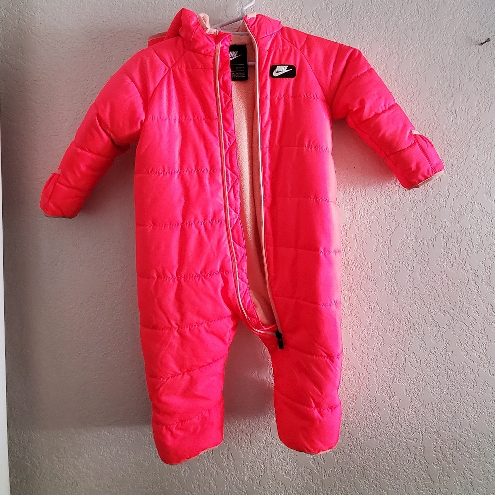Baby girl Puffer Snowsuit